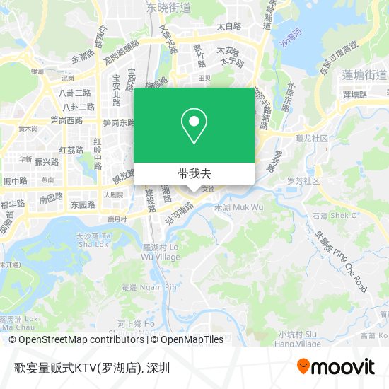 歌宴量贩式KTV(罗湖店)地图