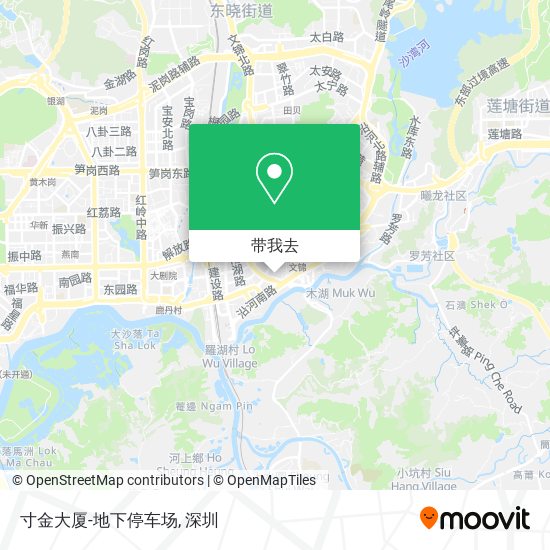 寸金大厦-地下停车场地图
