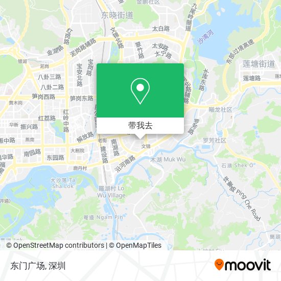 东门广场地图
