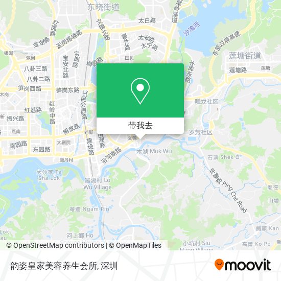 韵姿皇家美容养生会所地图