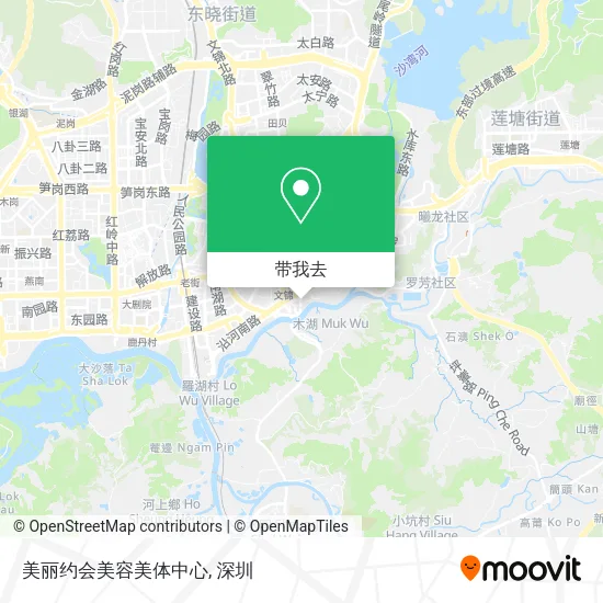 美丽约会美容美体中心地图