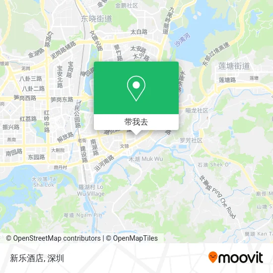 新乐酒店地图