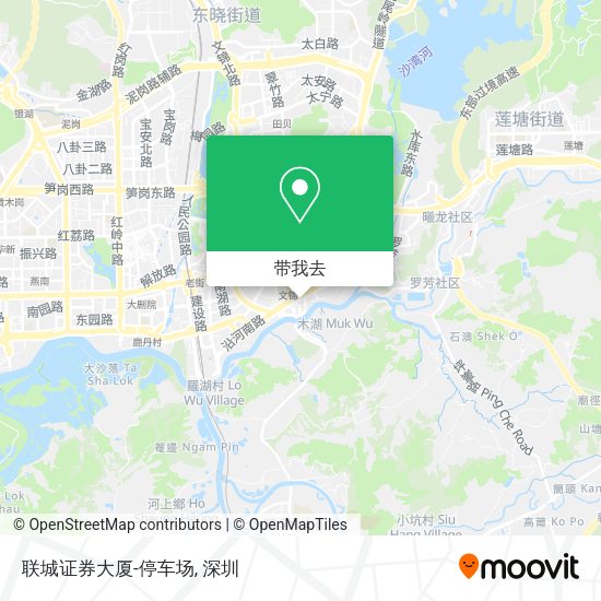 联城证券大厦-停车场地图