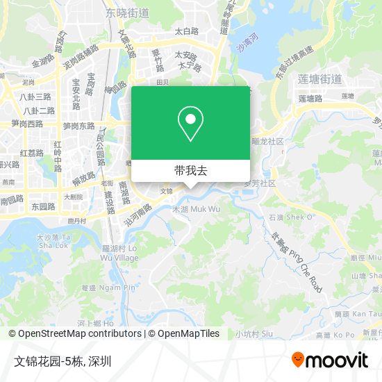 文锦花园-5栋地图