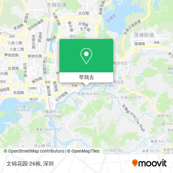 文锦花园-26栋地图