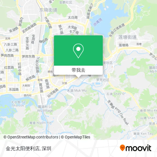 金光太阳便利店地图