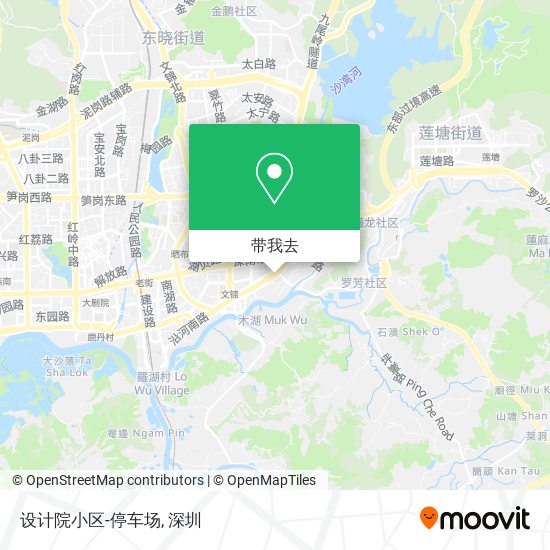 设计院小区-停车场地图