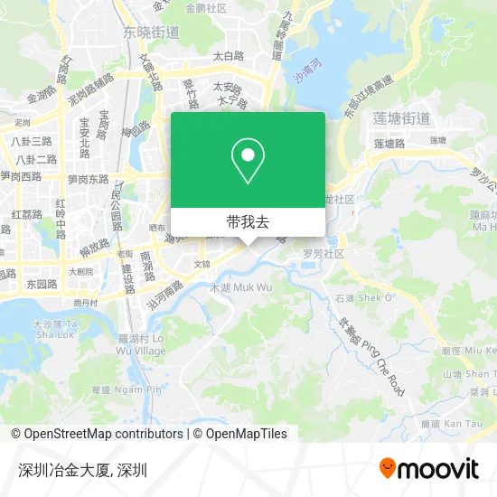 深圳冶金大厦地图