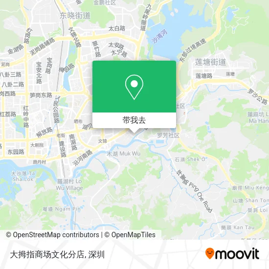 大拇指商场文化分店地图