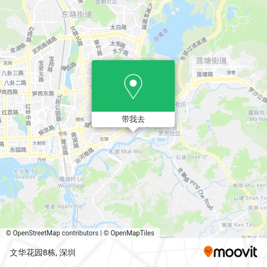 文华花园8栋地图
