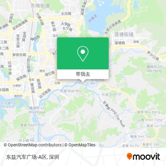 东益汽车广场-A区地图