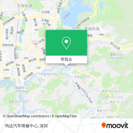 鸿达汽车维修中心地图