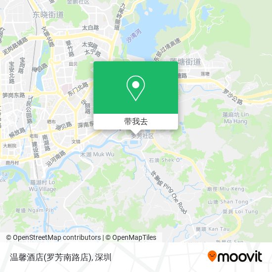 温馨酒店(罗芳南路店)地图
