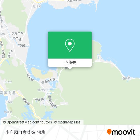 小庄园自家菜馆地图
