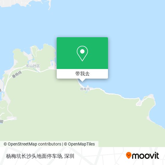 杨梅坑长沙头地面停车场地图