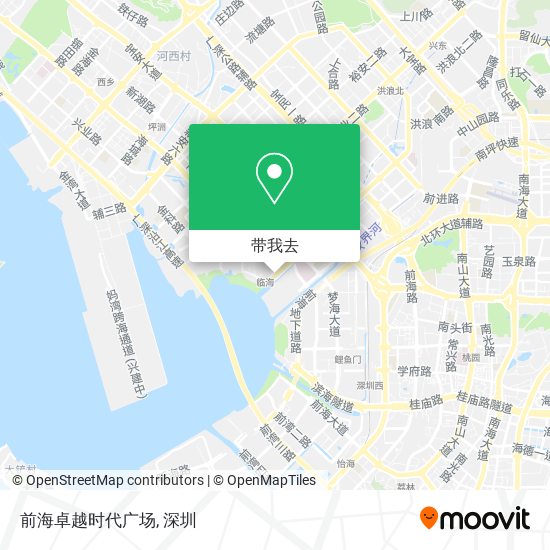 前海卓越时代广场地图