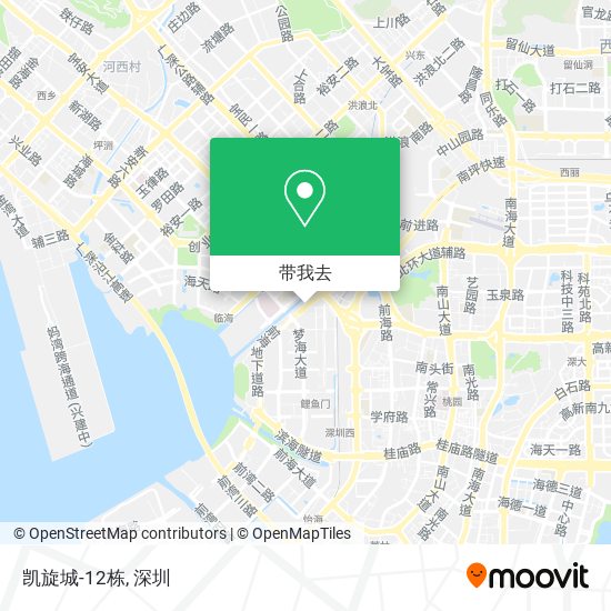 凯旋城-12栋地图