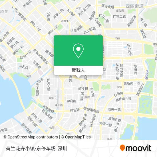 荷兰花卉小镇-东停车场地图