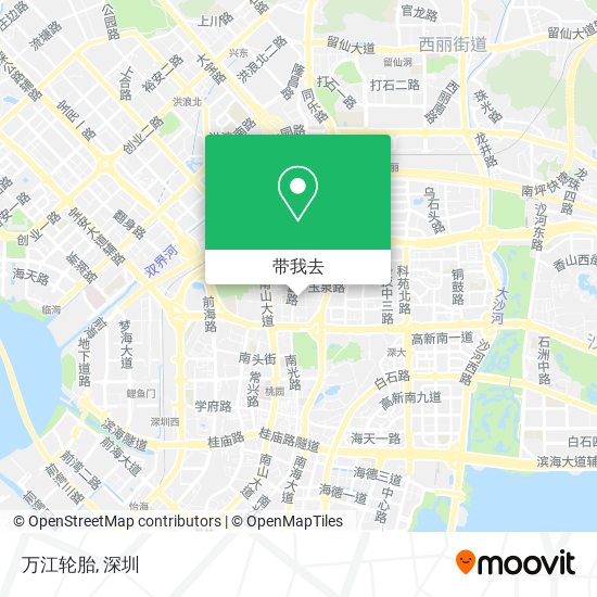 万江轮胎地图