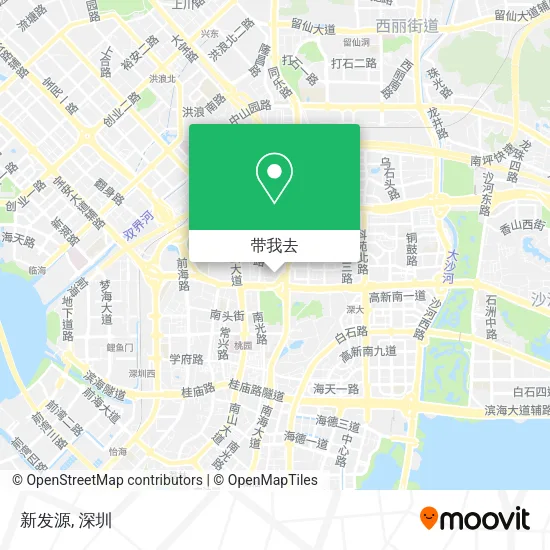 新发源地图