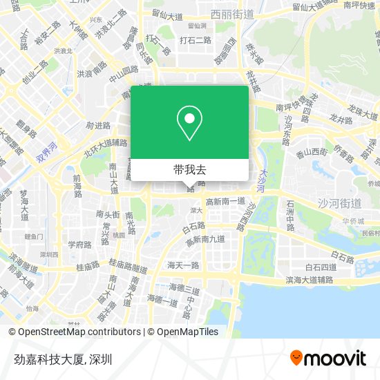 劲嘉科技大厦地图