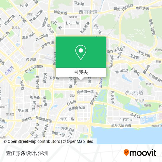 壹伍形象设计地图
