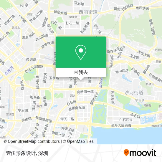 壹伍形象设计地图
