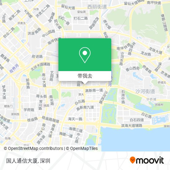国人通信大厦地图