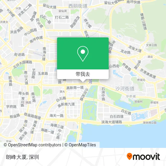朗峰大厦地图