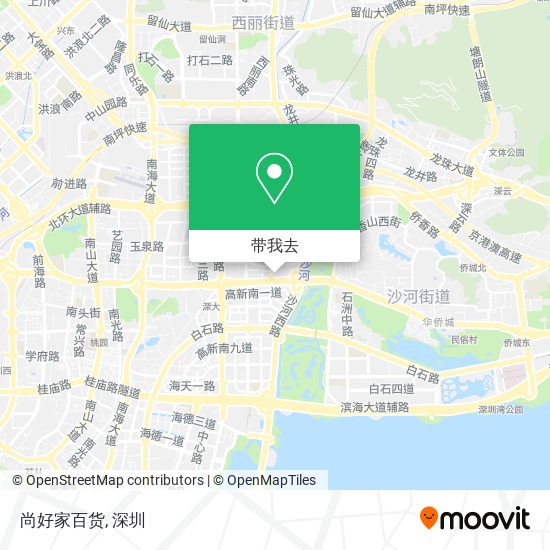 尚好家百货地图
