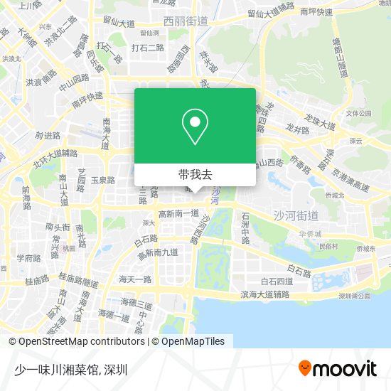 少一味川湘菜馆地图