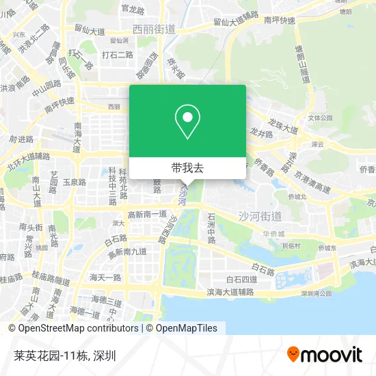 莱英花园-11栋地图