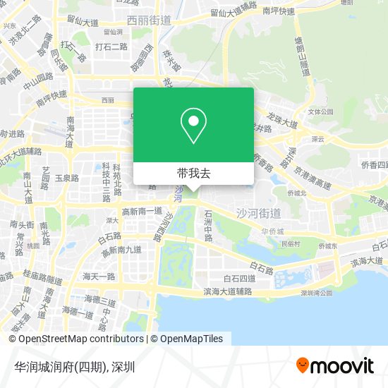 华润城润府(四期)地图