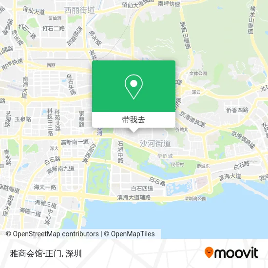 雅商会馆-正门地图
