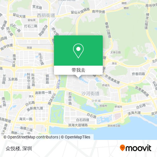 众悦楼地图