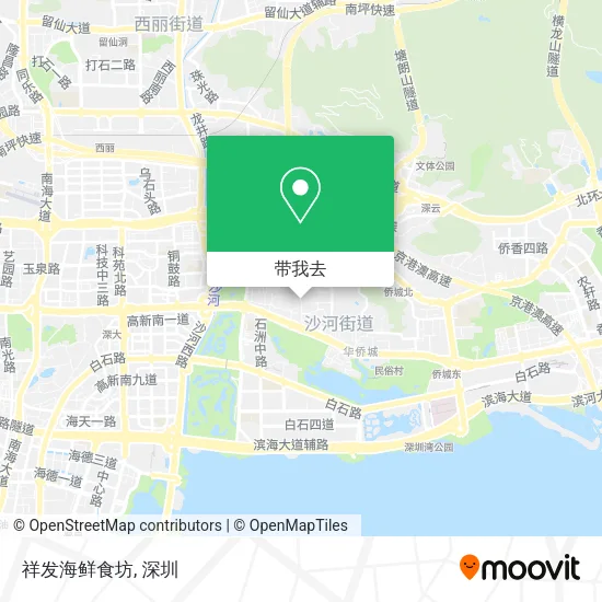 祥发海鲜食坊地图