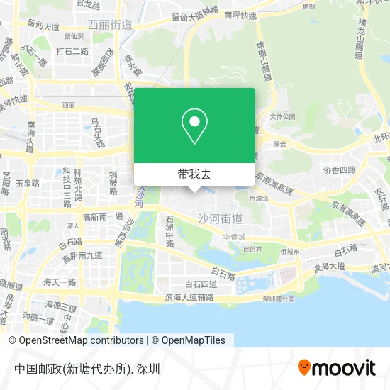 中国邮政(新塘代办所)地图