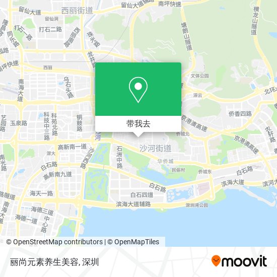 丽尚元素养生美容地图