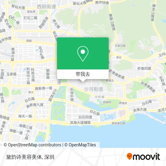黛韵诗美容美体地图
