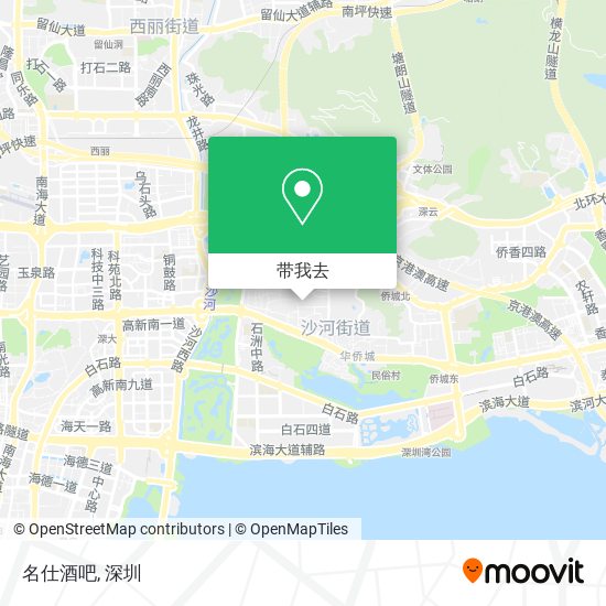 名仕酒吧地图