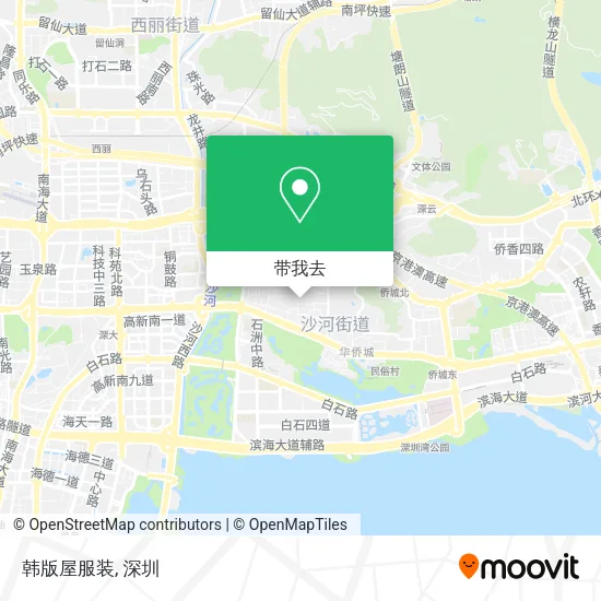 韩版屋服装地图