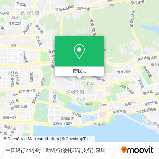 中国银行24小时自助银行(波托菲诺支行)地图