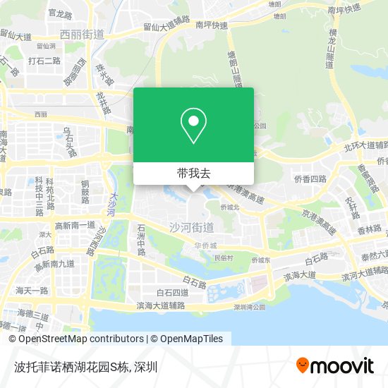 波托菲诺栖湖花园S栋地图