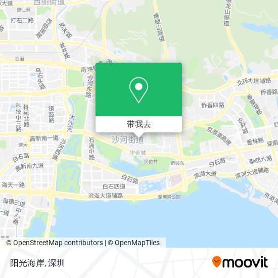 阳光海岸地图