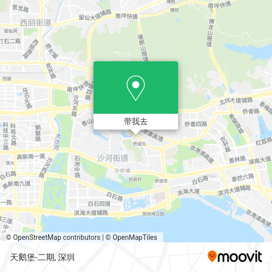 天鹅堡-二期地图