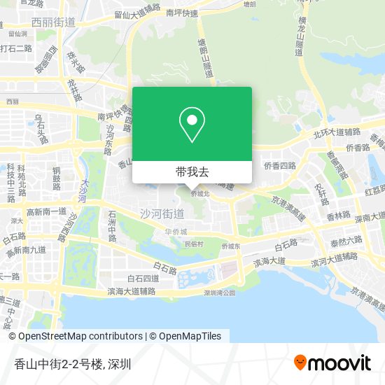 香山中街2-2号楼地图