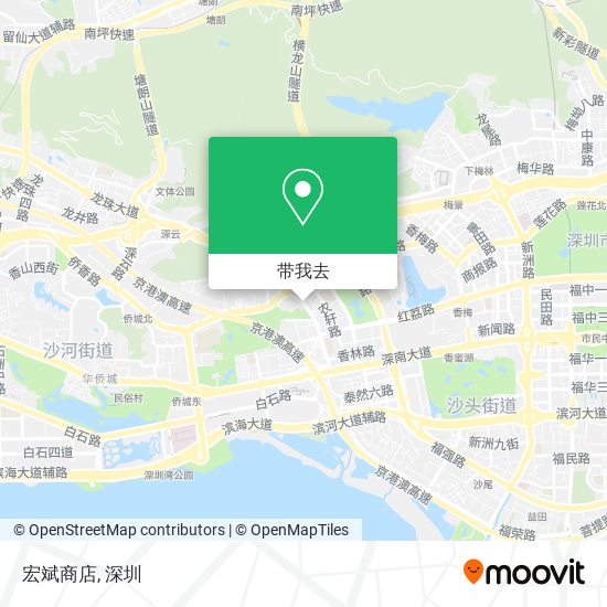 宏斌商店地图