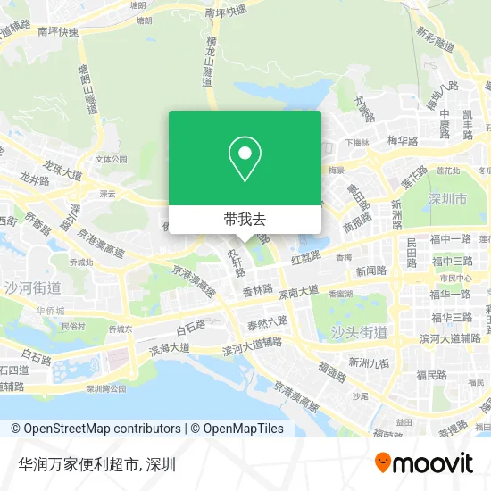 华润万家便利超市地图