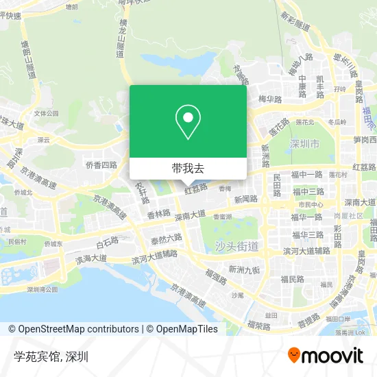学苑宾馆地图