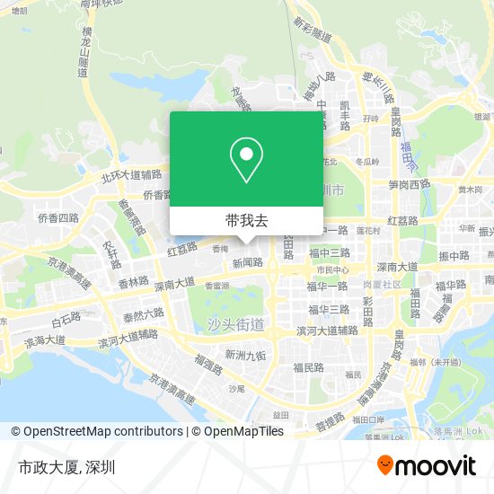 市政大厦地图